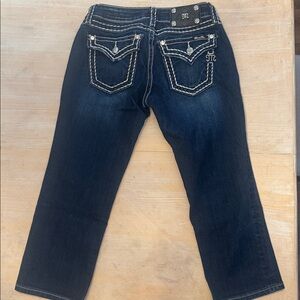 Miss Me Y2K Women's Signature Cuffed Capri